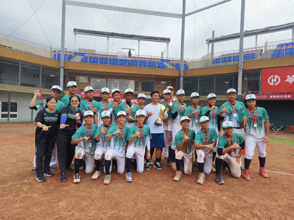臺南市青少棒代表聯隊 115年華南金控盃全國青少棒錦標賽勇奪亞軍佳績