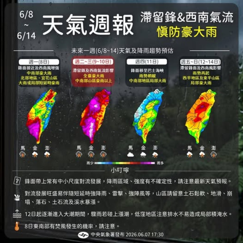 梅雨鋒面來襲！苗栗縣開設三級應變中心備戰豪雨　苗栗市公所開放防汛沙包領取
