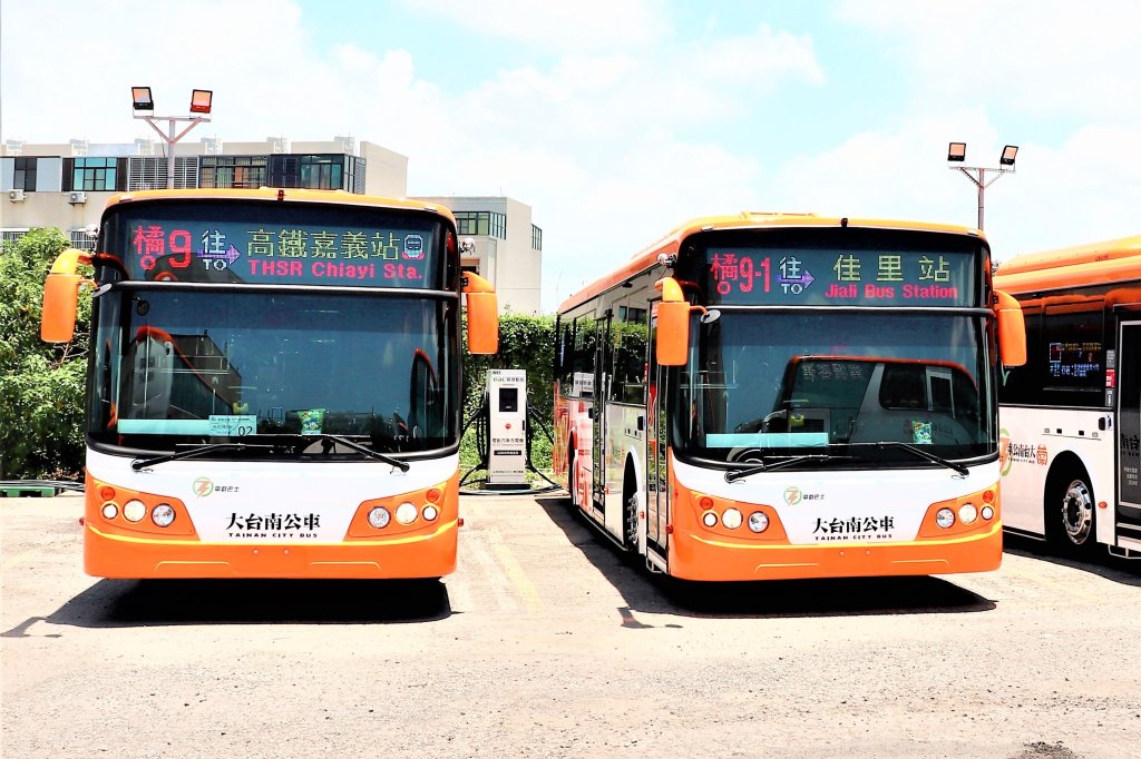 高鐵嘉義站溪北接駁車6/12起橘9、橘9-1公車假日增班服務