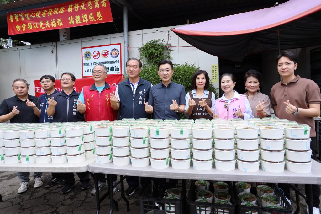 端午送暖！  「正直村」結緣台中普聖宮發500份養生餐   挺公益點亮弱勢關懷