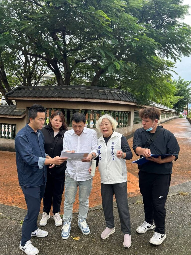 頭份市民代表白珠珍 倡議設定閃黃燈！保障「信義國小學童安全」