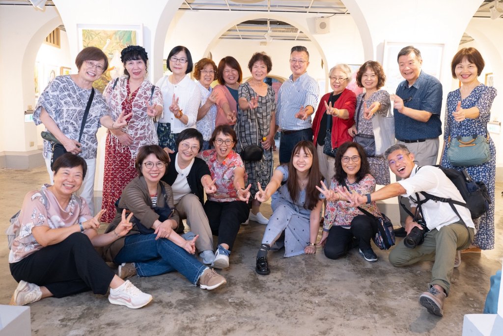 原力再現．寫意人生 楊富琴個展獻禮給百歲母親 感謝母親永遠無私的愛！