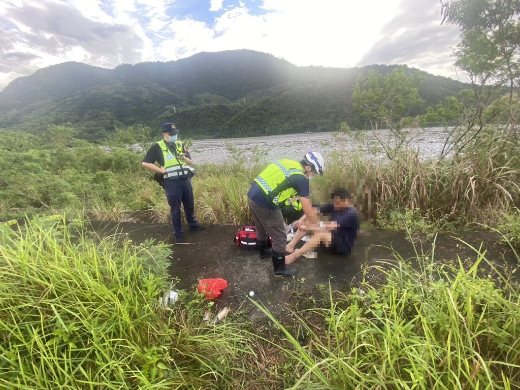 豪雨中失蹤男子│鳳警積極協尋平安獲救