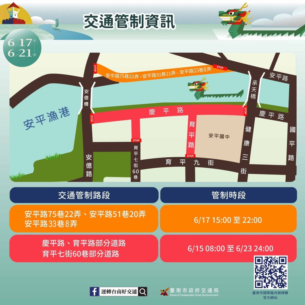 端午連假出遊前必看！南警端出交通疏導大補帖