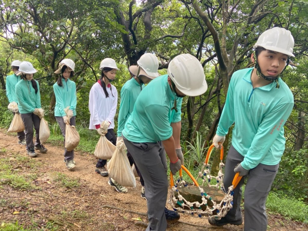 用雙手守護山林　微笑山線邀你一起手作步道