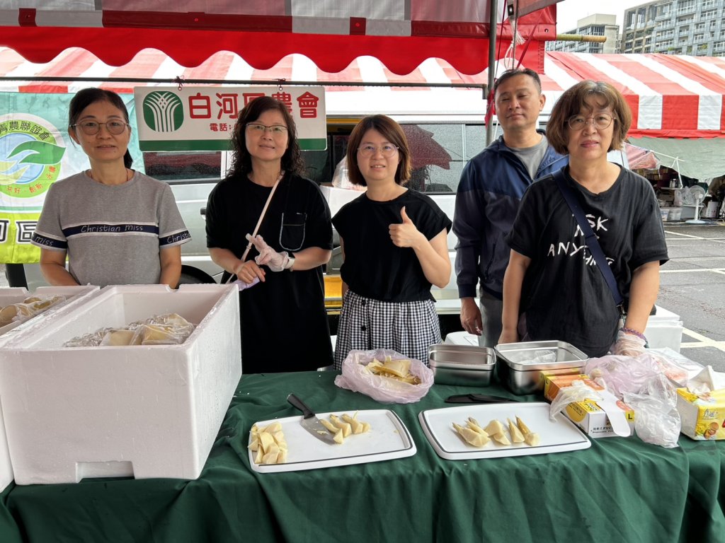 夏日筍香飄臺南 白河竹筍節東區展售優質綠竹筍與特色農產