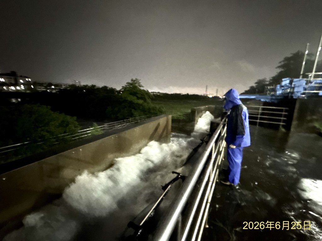 迎戰0625暴雨！台南67座抽水站全線堅守崗位  抽排量達到驚人的1,900萬噸水
