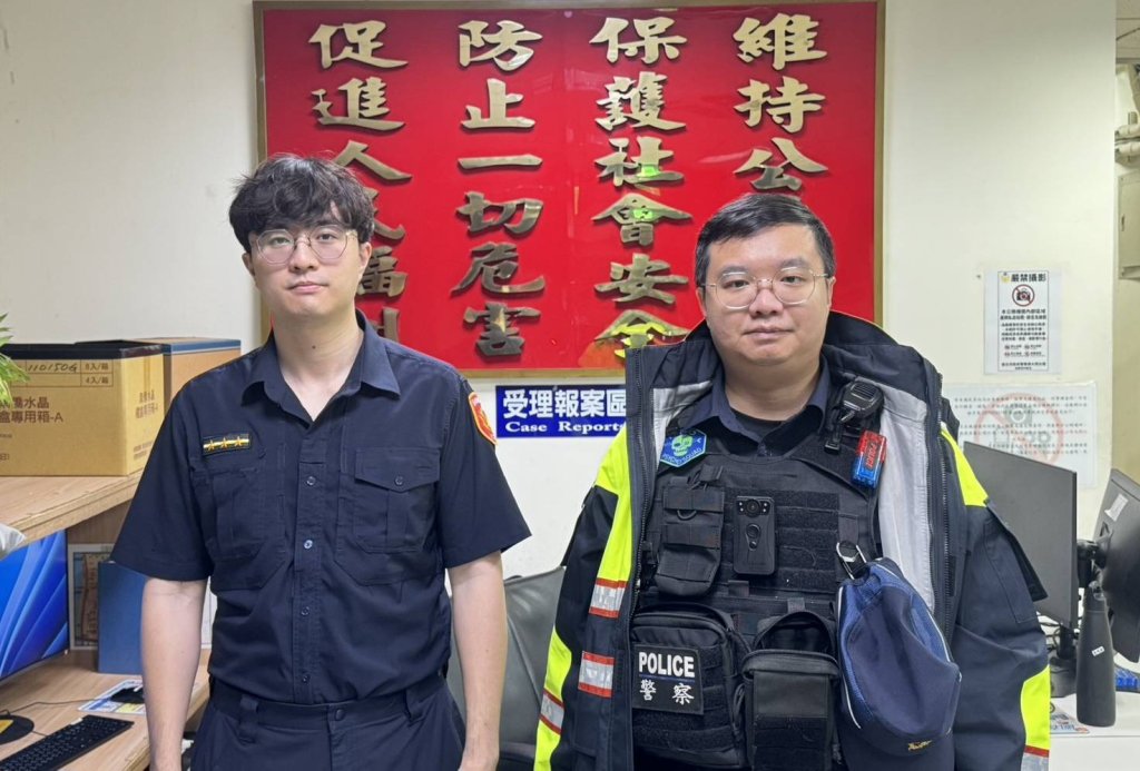 老婦捷運迷途   大同分局暖警跨區護送返家