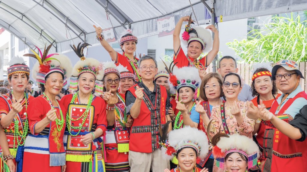 龍潭區115年度原住民族豐年祭登場　王副市長：重視教育與幼兒照顧、延續原民文化傳承