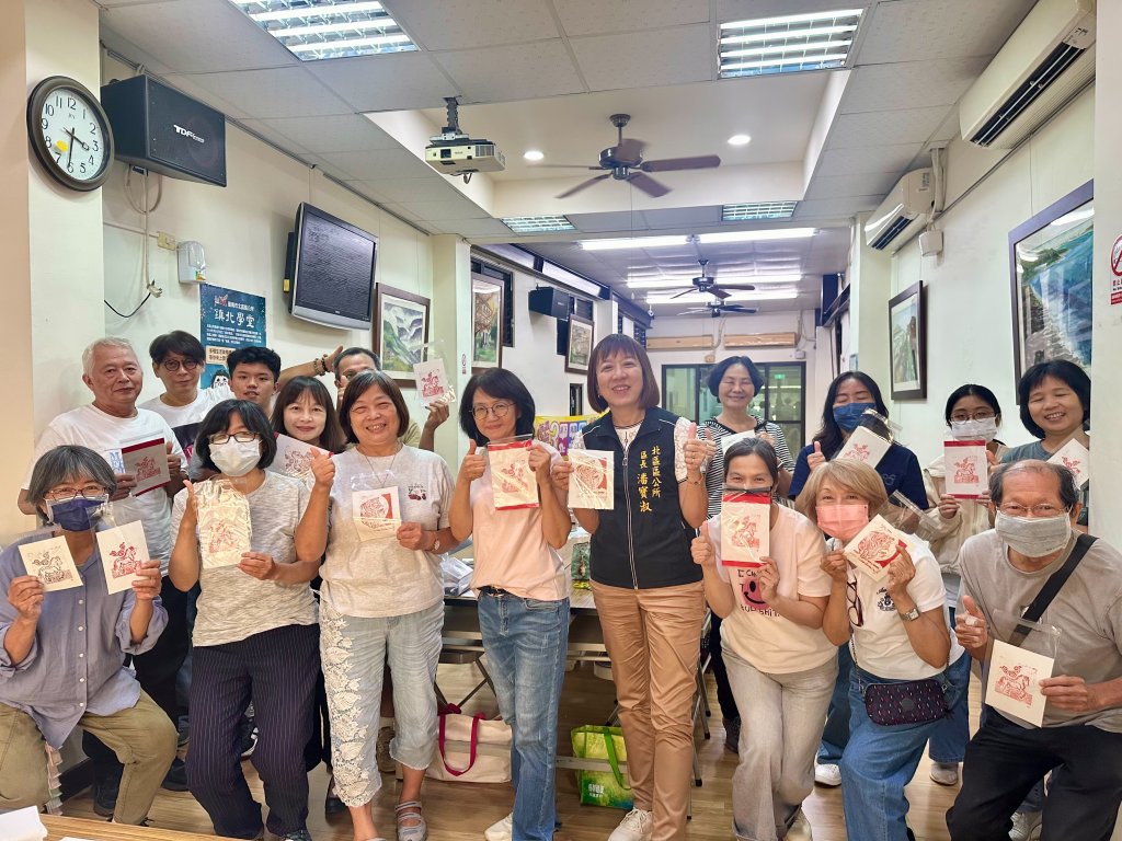 北區鎮北學堂首辦藏書票課程 從版畫創作感受閱讀之美