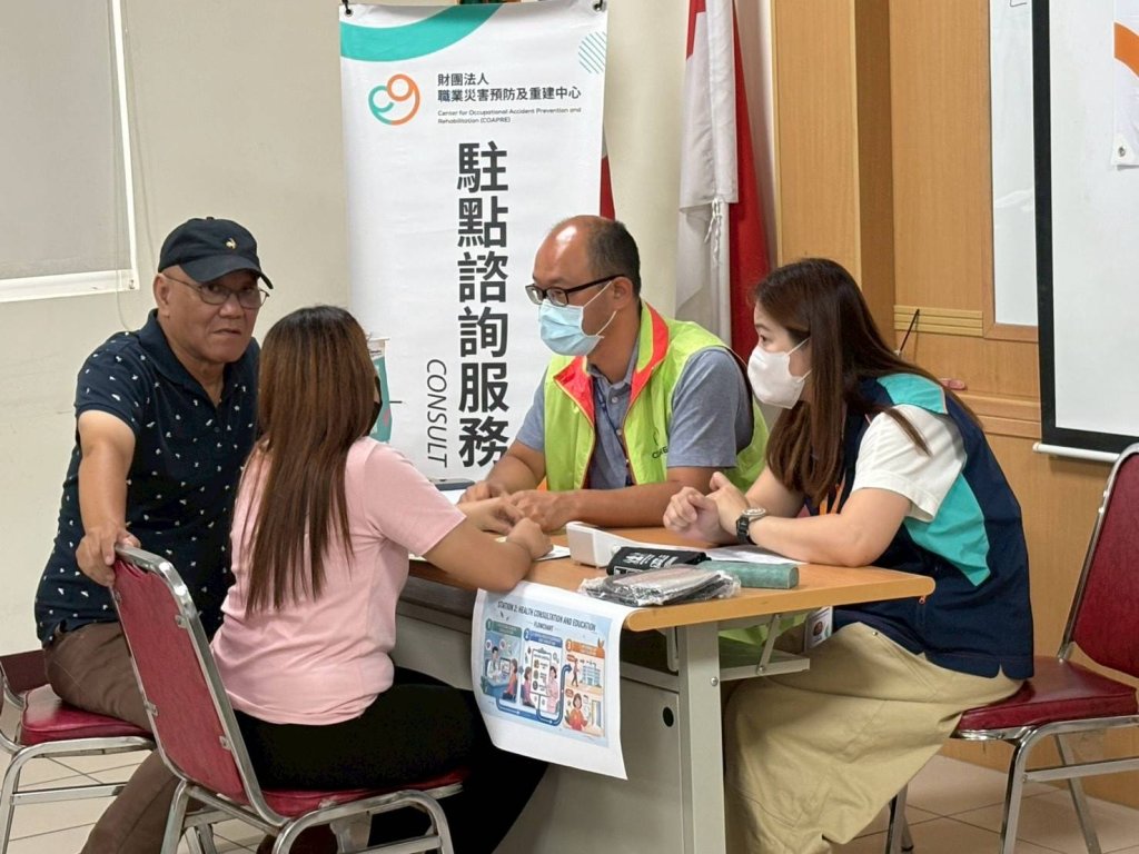 臺南健康服務走進移工宿舍 公私協力打造移工第二個家