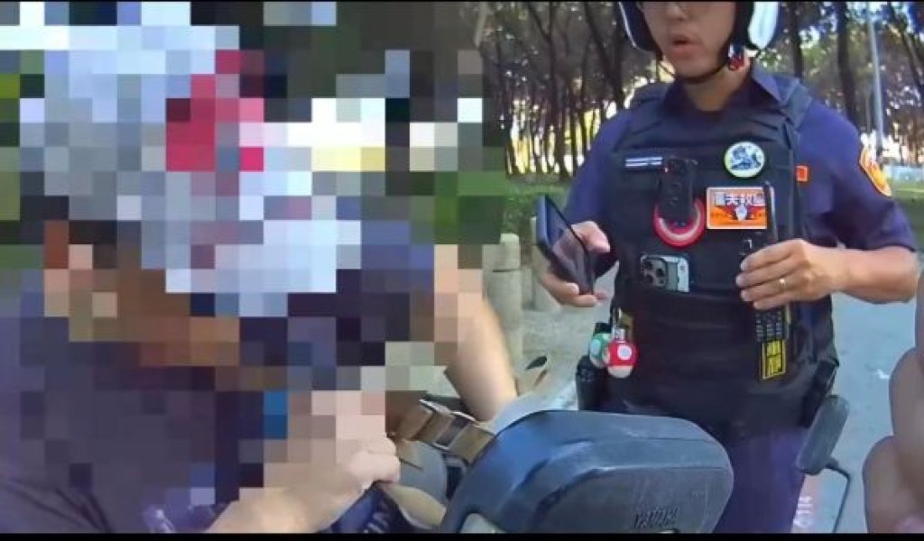 通緝犯身分被警識破  竟劃脖子自殘