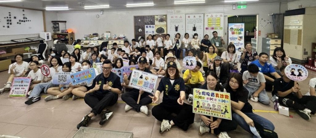 「流汗不留憾」！蘆竹警青春專案生態營圓滿落幕 引領學子正能量