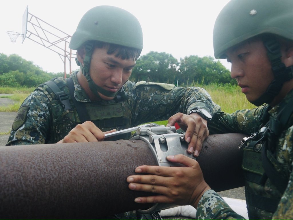 陸軍第三地區支援指揮部多單位分庫進行後勤演練