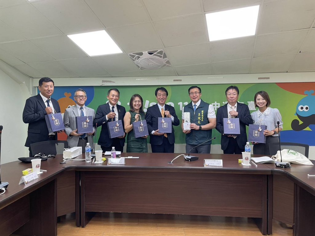 日本能美市商工會訪問團拜會臺南市政府體育局 盼深化臺日體育交流　
