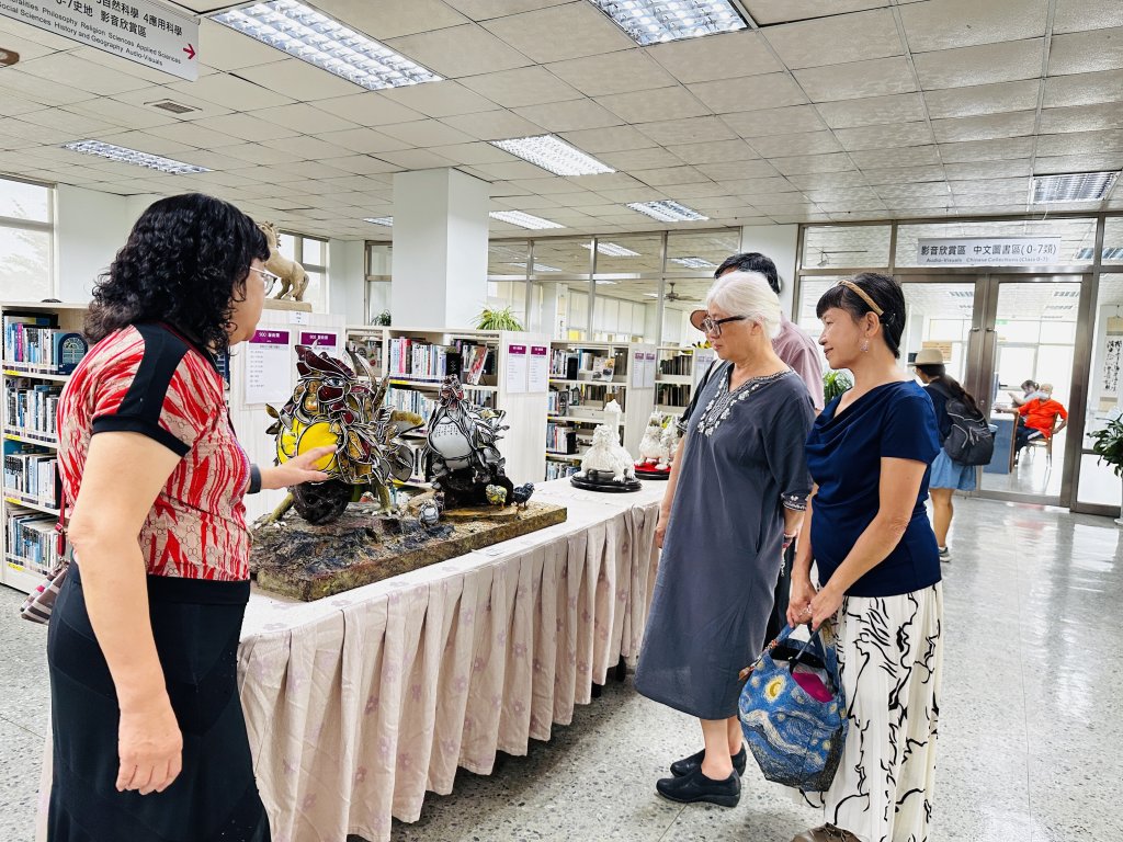 喜樹圖「卿藝非凡」陳碧卿剪黏陶藝特展 巧手重現工藝之美
