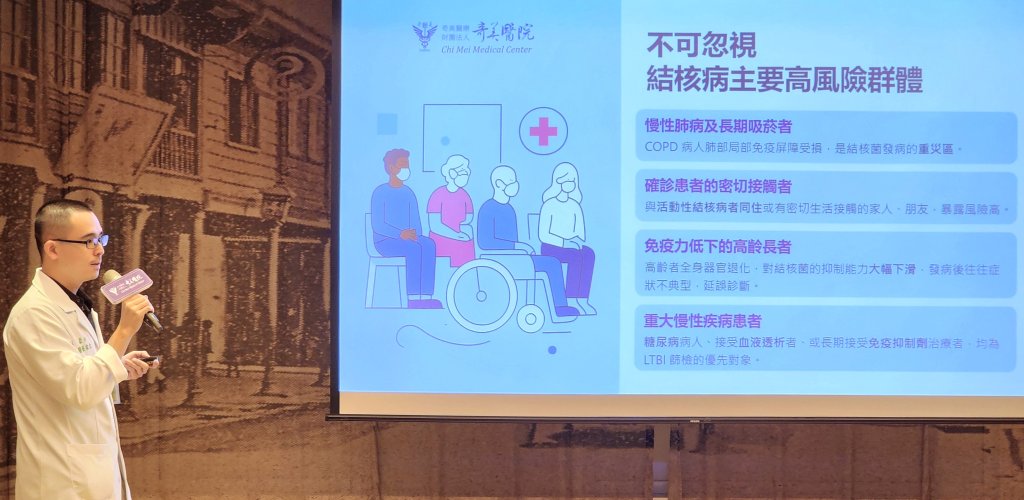 82歲阿公不只是腸胃炎！發燒腹痛兩週驚見結核菌全身跑