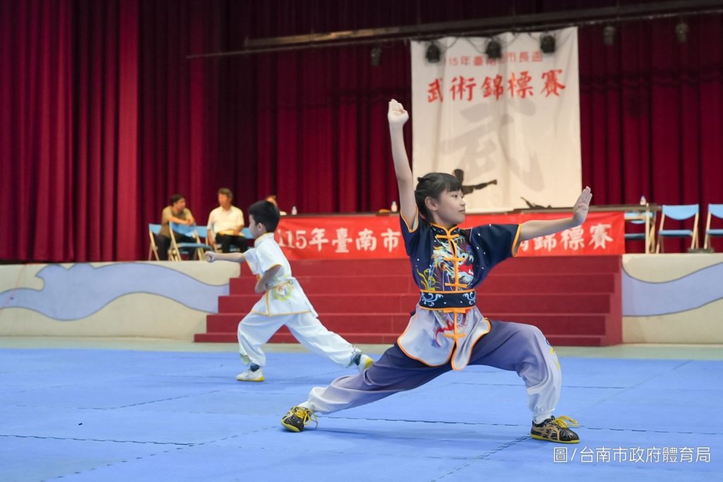  115年臺南市市長盃武術錦標賽登場 以武會友展現武術風采　