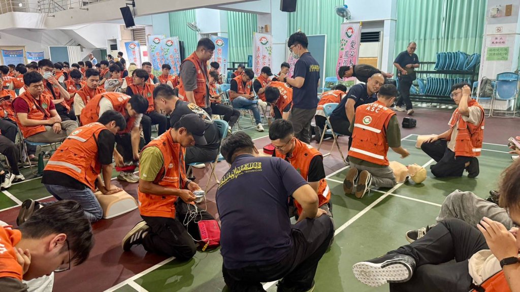 精進救護技能！臺南市替代役備役役男EMT-1複訓演訓召