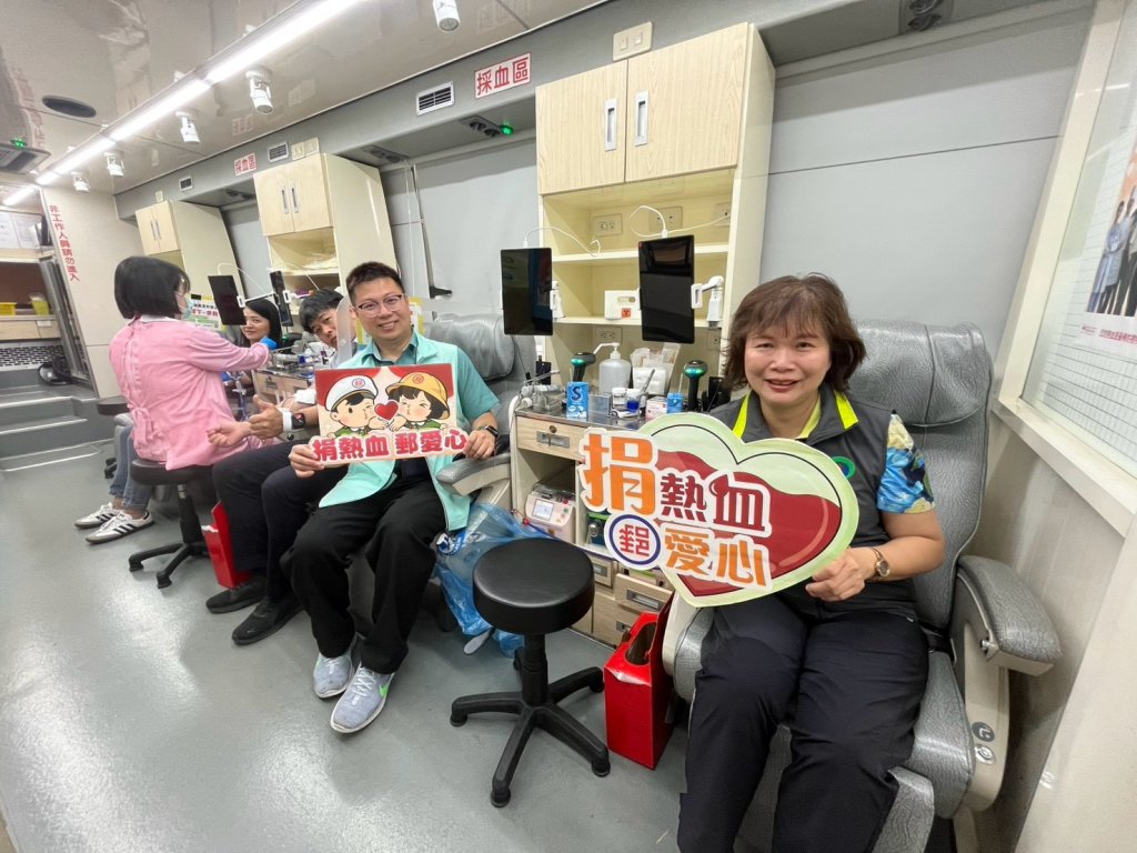 臺南郵局邀請民眾一起熱血做公益 辦理「捐熱血 郵愛心」公益活動