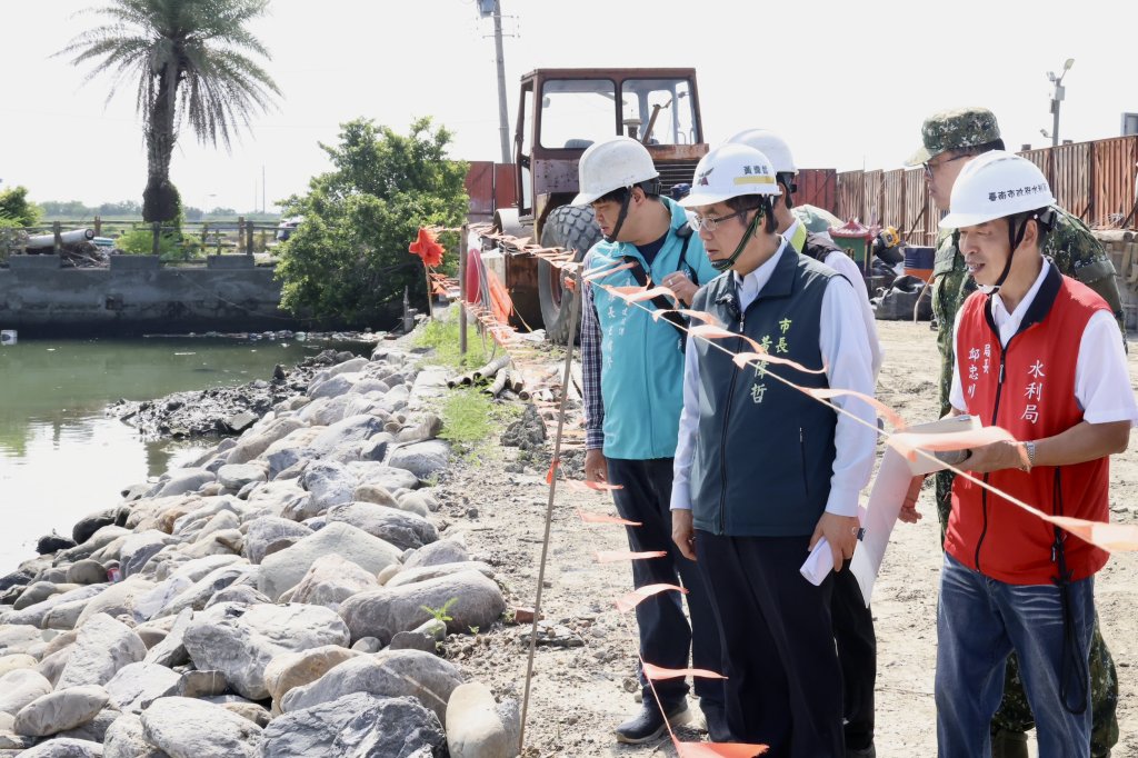 氣候挑戰不容忽視 臺南市水利局針對「白海豚颱風」韌性建設積極因應