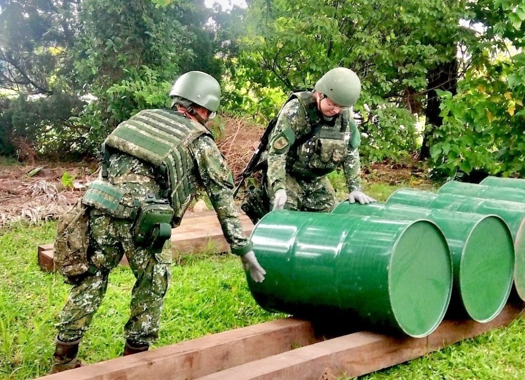 陸軍三支部油料補給點開設　強化後勤支援能量