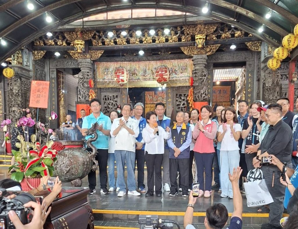 盧秀燕南下東港力挺蘇清泉　地方基層展現團結氣勢