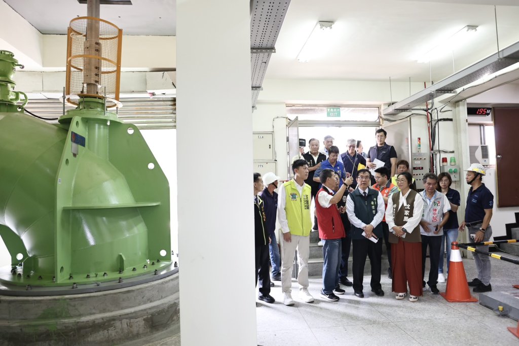 新營興隆抽水站機組更新完成 黃偉哲：大新營區的防洪能力將大幅提升