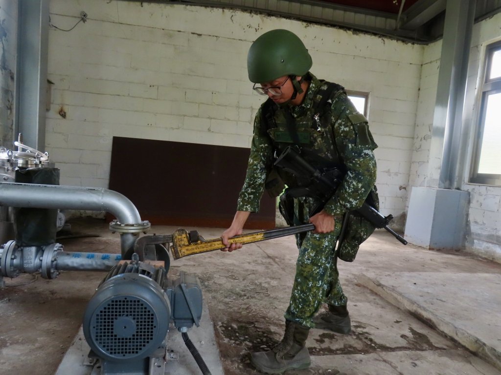 陸軍三支部反資敵演練 強化應處能力