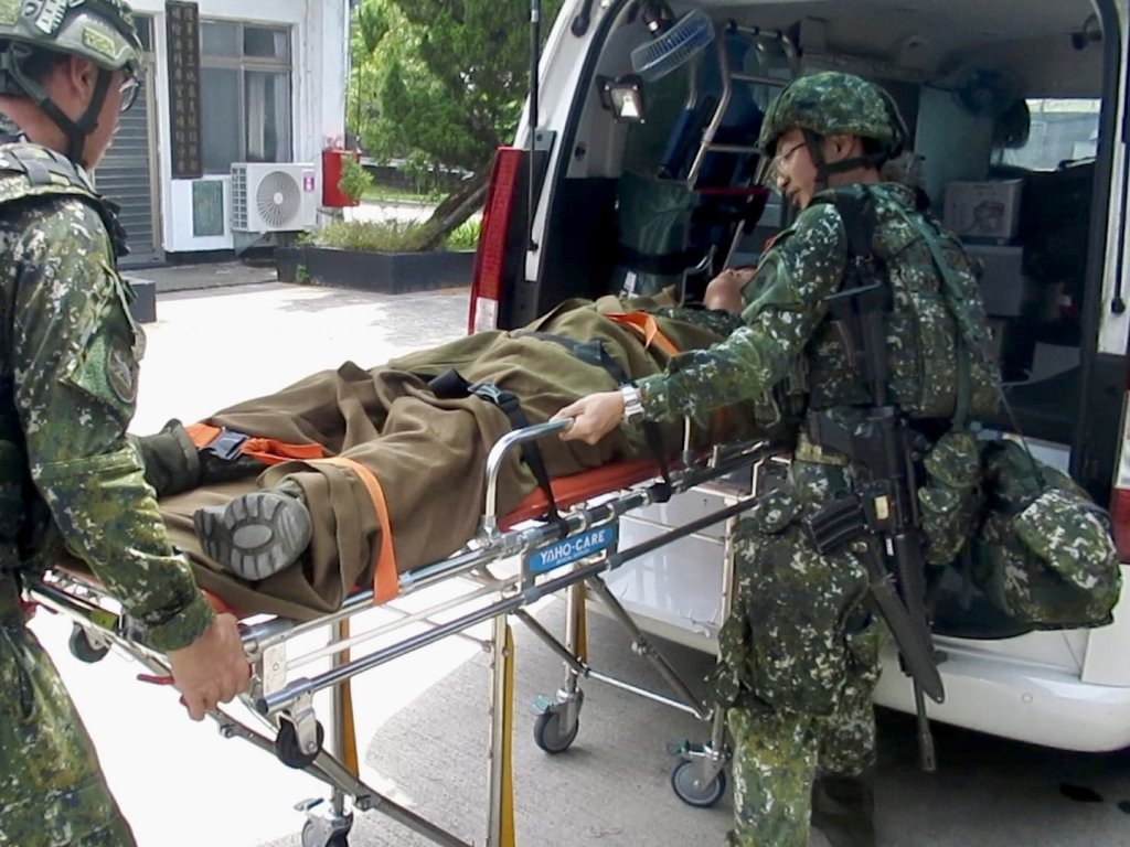 陸軍三支部戰傷救護 強化戰場急救效能