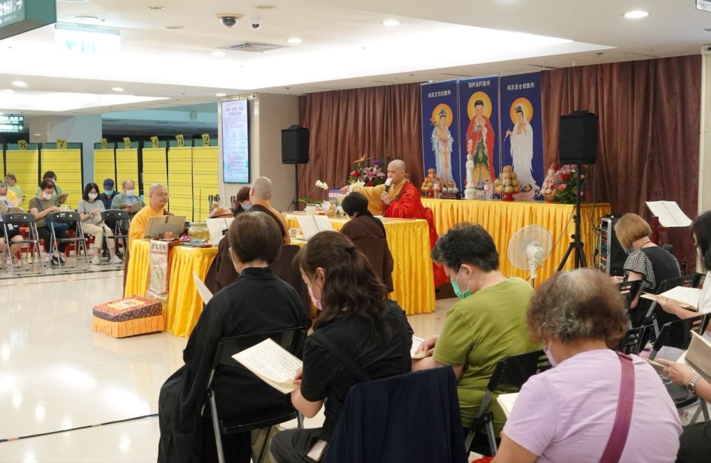 基隆長庚陪伴遺屬走過思念　「三時繫念法會」關懷往生病友家屬渡過悲傷