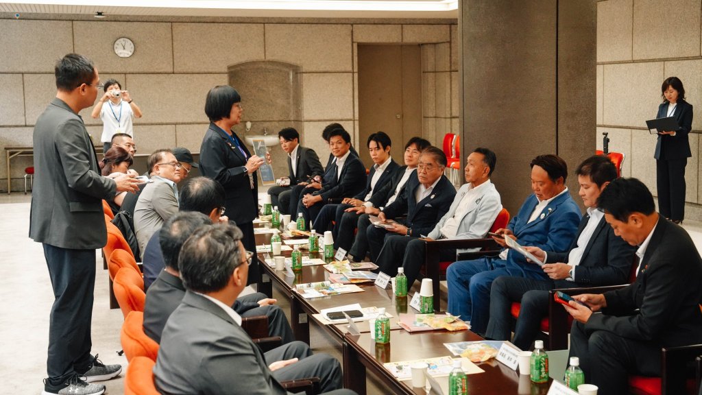 黃偉哲拜會埼玉縣副知事及議長，攜手深化臺日交流、延續友好情誼