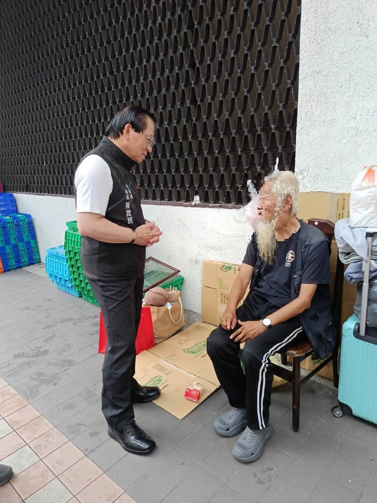 桃園市政府社會局高溫關懷街友 啟動防暑關懷行動