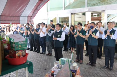 南市府舉行中元普渡 黃偉哲祈求市政國泰民安、市民健康平安
