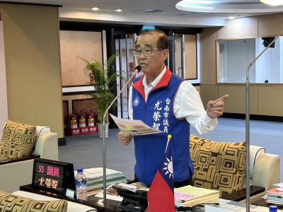 議員尤榮智將揮別政壇 尤議員關心延宕的下營和總爺排水工程 請水利局加緊趕工！