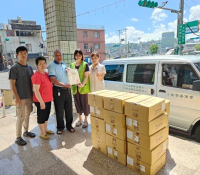 「普渡結合公益」   無極慶德天樞宮連   5年送愛基隆創世