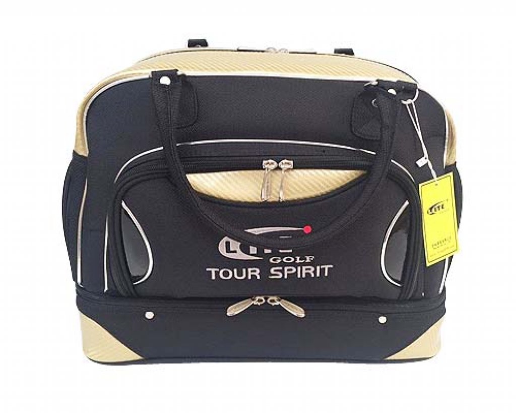 高爾夫雙層衣物袋 ( LITE-TB-3188 ) 黑金色