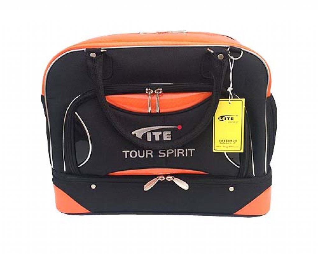 高爾夫雙層衣物袋 ( LITE-TB-3188 ) 黑橘色