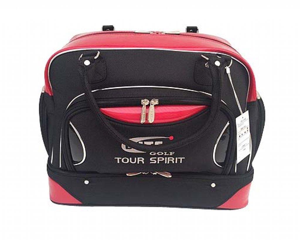 高爾夫雙層衣物袋 ( LITE-TB-3188 ) 黑紅色
