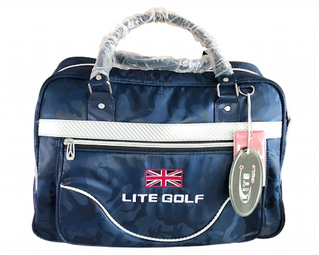 LITE 英倫風迷彩單層衣物袋 (TB-3197) 藍色
