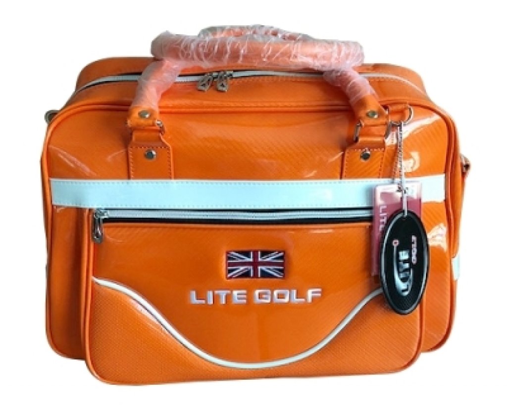 LITE 英倫風水晶單層衣物袋 (TB-3196) 橘色