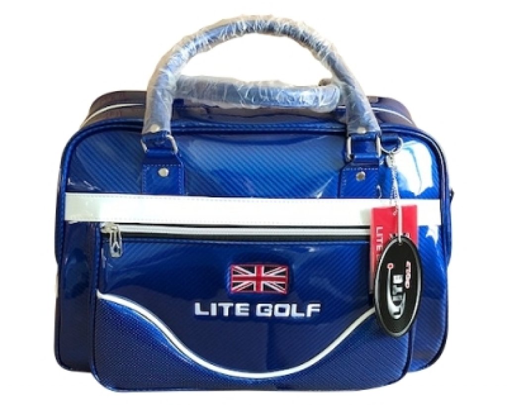 LITE 英倫風水晶單層衣物袋 (TB-3196) 藍色