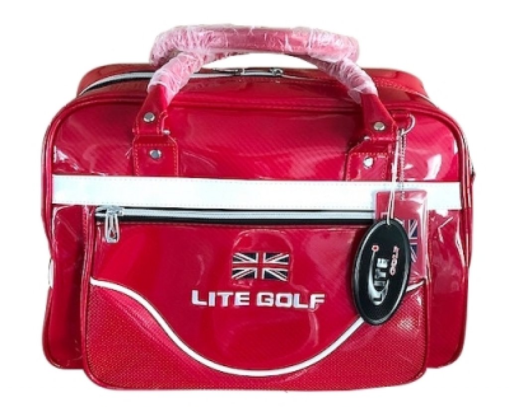 LITE 英倫風水晶單層衣物袋 (TB-3196) 紅色