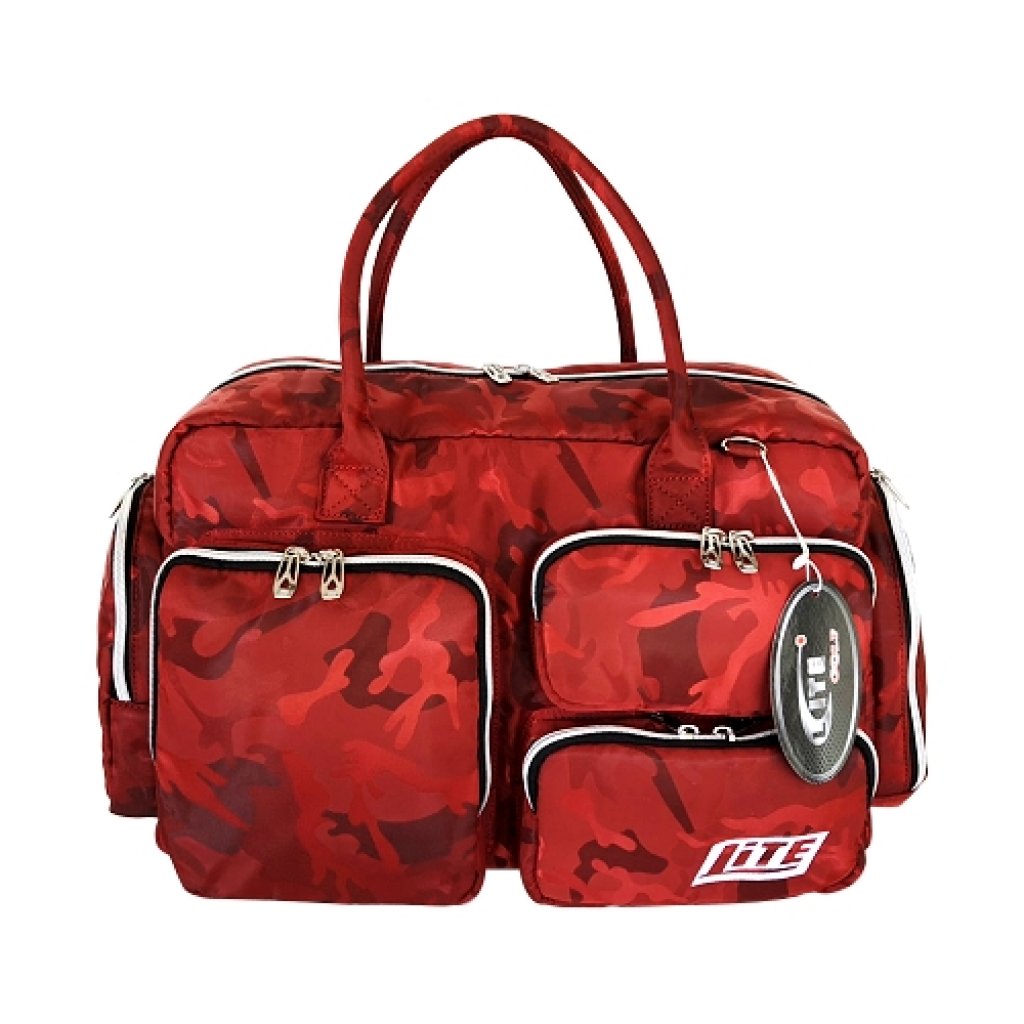迷彩軟式衣物袋 (TB-3198) 迷彩紅色