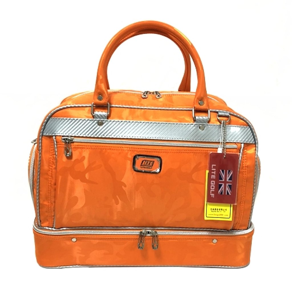 迷彩英倫雙層衣物袋 (TB-3189) 橘色