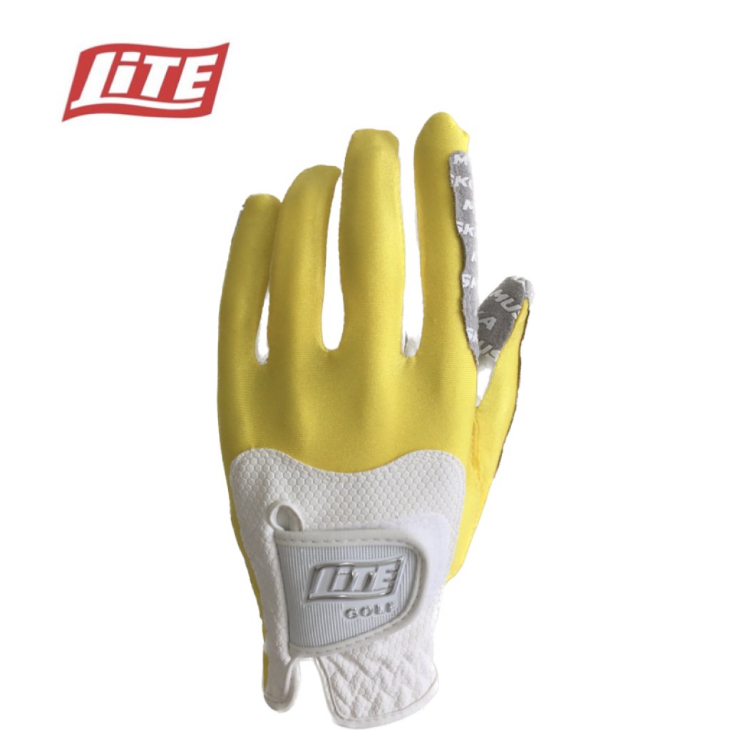 LITE矽膠彈性手套 (LGV-26)白黃