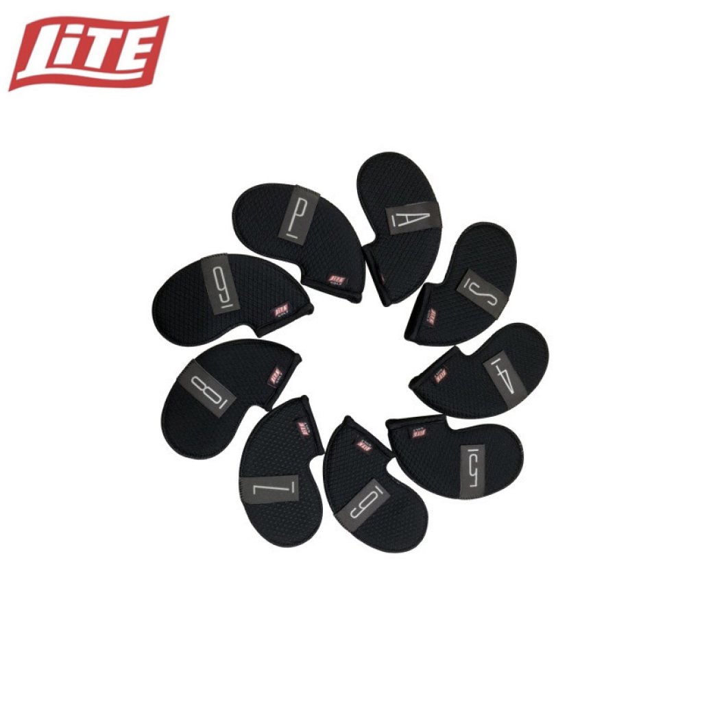 LITE壓紋號碼鐵桿套 (K-04-1)黑色