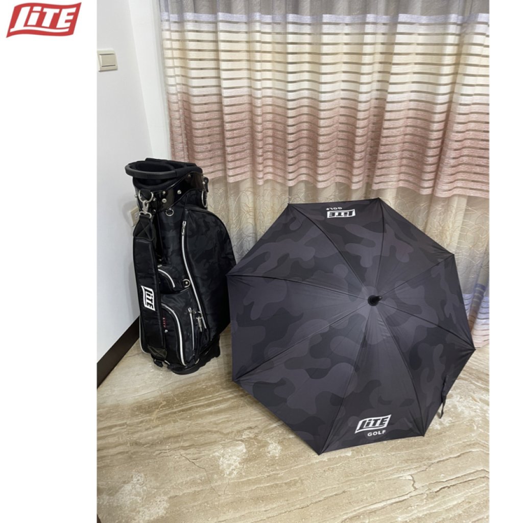 LITE電動風扇傘 (U-15)迷彩黑