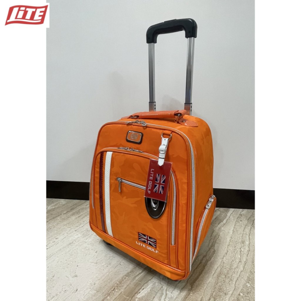 LITE 四輪外向拉桿衣物袋 (TB-3167) 橘色