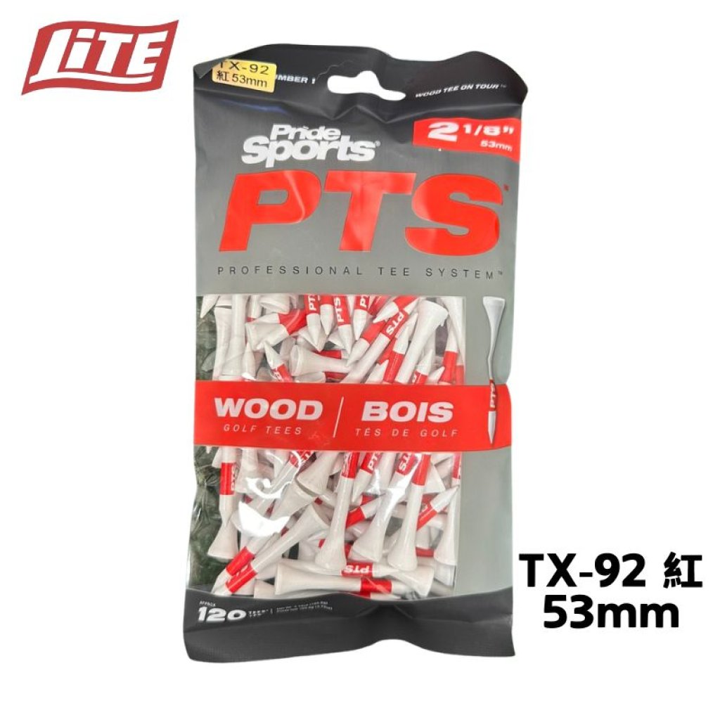 美國PTS木TEE (TX-92 紅）